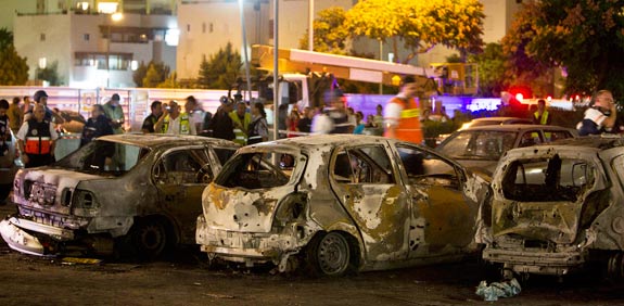 אשדוד קטיושות גראדים / צלם: רויטרס